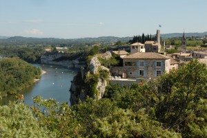 Aiguèze vue